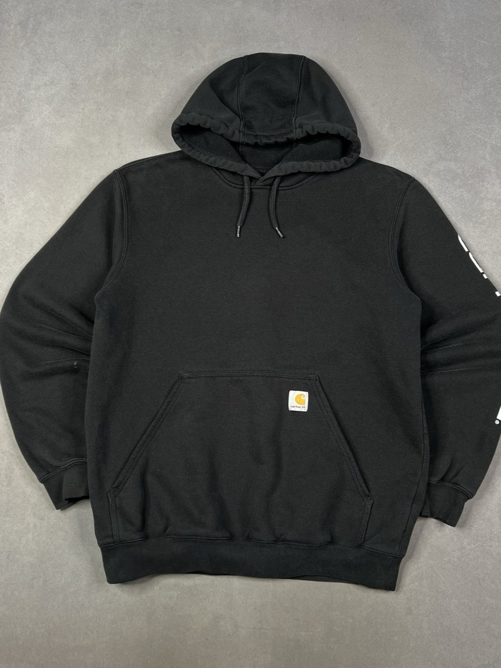 Carhartt Original Fit Black Hoodie Size Medium